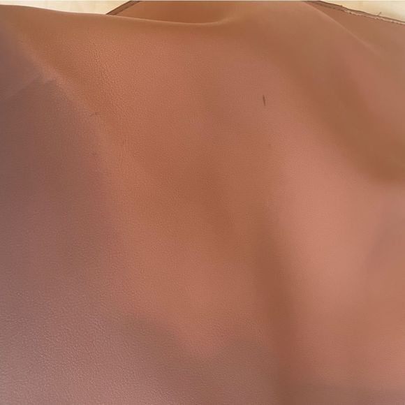 CoLab Large dusty pink vegan leather tote‎ bag / shoulder bag - Picture 7 of 15